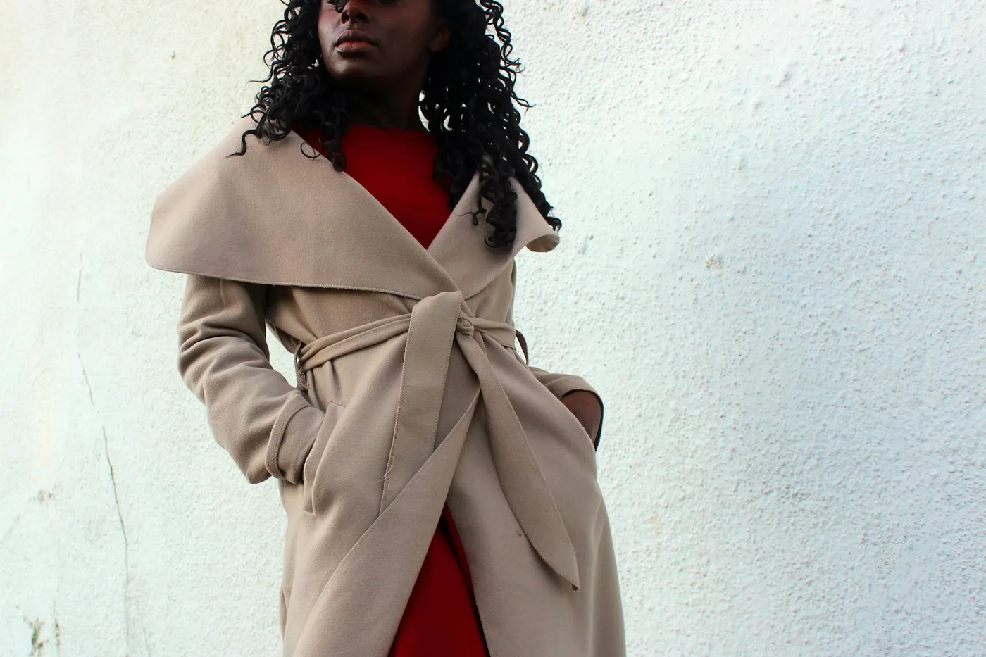 Long Alpaca & Wool Coat Muse