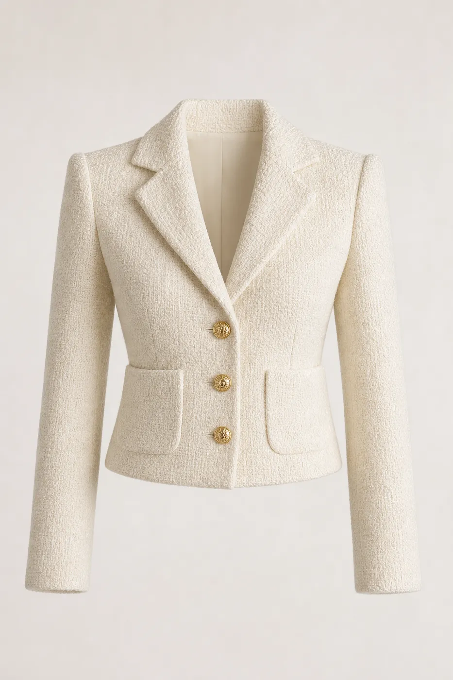 Iconic Structured Bouclé Wool Blazer Limited Edition