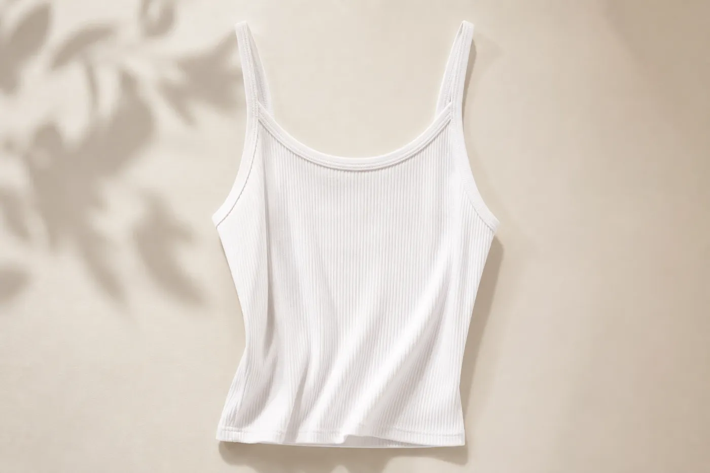 Signature Cotton Ribbed Tank Top