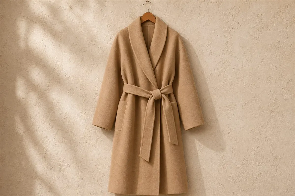 Iconic Manteau Peignoir Oversize Ceinturé Muse